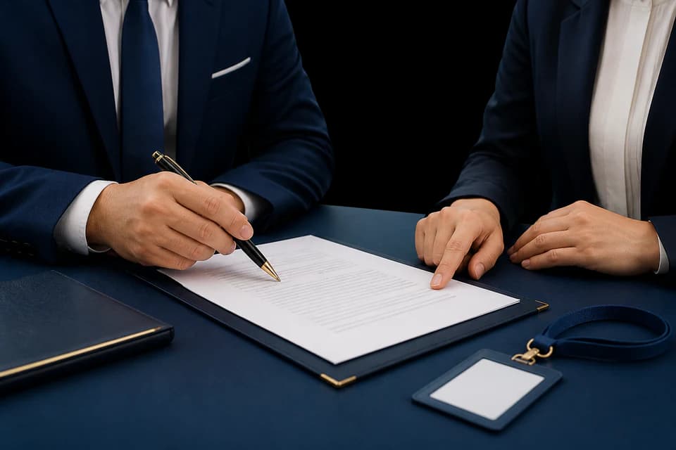 Contrato de trabalho e identificação corporativa em análise